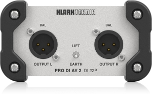 Klark Teknik DI 22P пассивный стерео директ-бокс в Ефремове