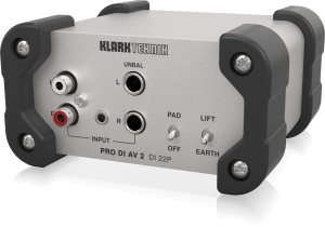 Klark Teknik DI 22P пассивный стерео директ-бокс в Ефремове